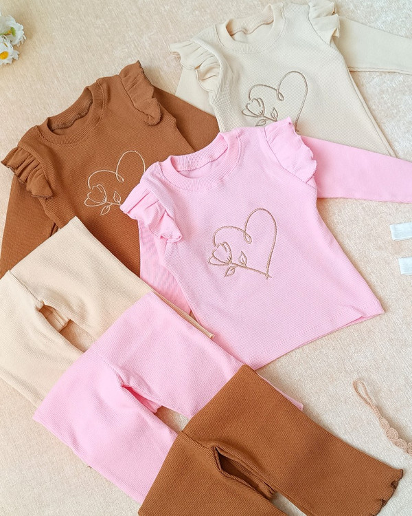 ست بلوز شلوار کودکانه