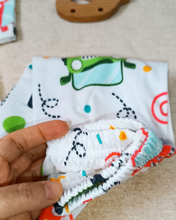 بلیز شلوار راحتی نخی پنبه ای