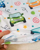 بلوز شلوار پسرانه طرح ماشین