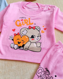 بلوز شلوار کودکانه نخی