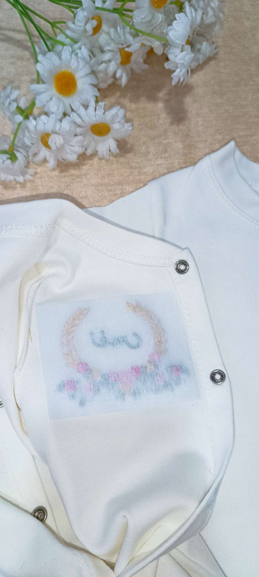 ست نوزادی گلدوزی مدل بهار(با اقساط۴ ماهه)